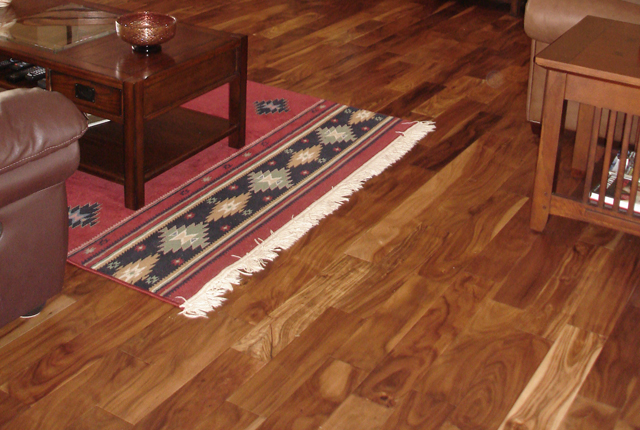 Acacia Hand Scraped Engineered   4417b